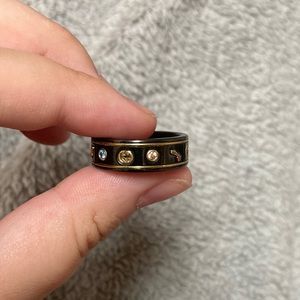 Gucci Icon ring with Gem stones
